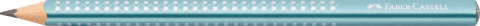 Creion grafit b sparkle jumbo bleu ocean 2023 faber-castell [1]