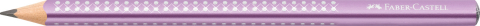 Creion grafit b sparkle jumbo violet 2023 faber-castell [2]