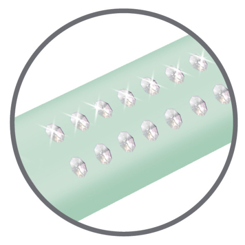 Creion grafit b sparkle menta 2026 faber-castell [2]