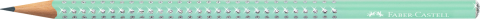 Creion grafit b sparkle menta 2026 faber-castell [1]