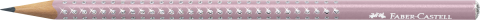 Creion grafit b sparkle rose 2021 faber-castell [1]