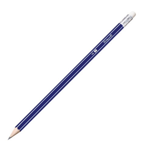 Rechizite Școlare - Creion grafit cu guma lăcuit Pelikan