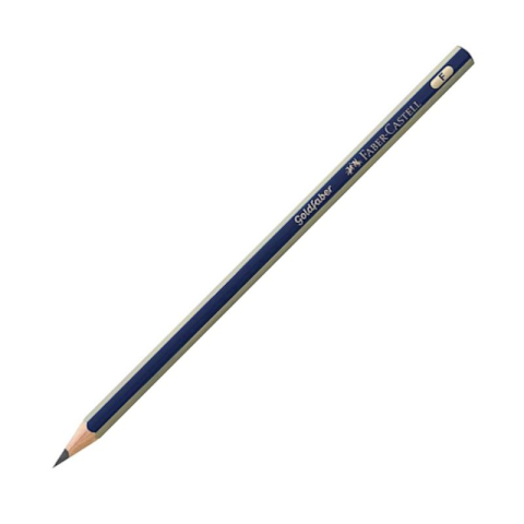 Rechizite Școlare - Creion grafit f fara guma goldfaber 1221 faber-castell