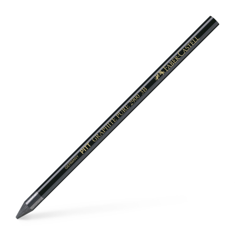 Rechizite Școlare - Creion grafit fara lemn 3b pitt monochrome faber-castell