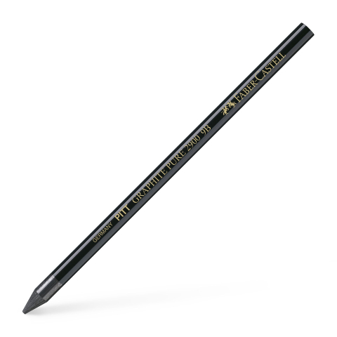 Rechizite Școlare - Creion grafit fara lemn 9b pitt monochrome faber-castell