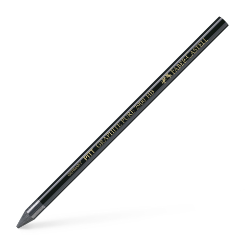 Rechizite Școlare - Creion grafit fara lemn hb pitt monochrome faber-castell