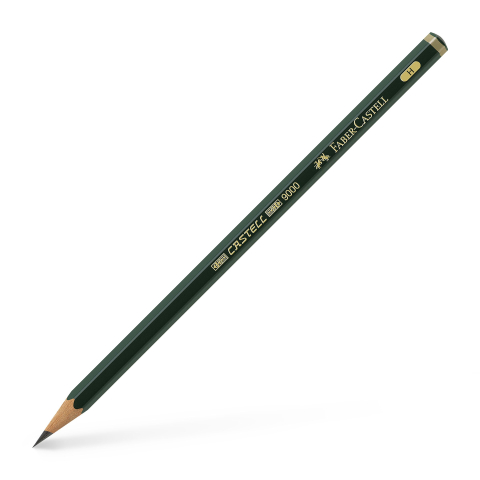 Rechizite Școlare - Creion grafit h castell 9000 faber-castell