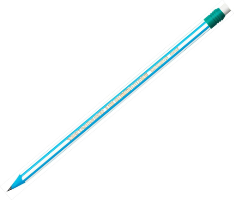 Creion grafit hb cu guma evolution stripes 646 12/cut bic [1]