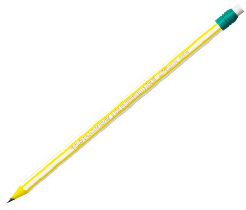 Creion grafit hb cu guma evolution stripes 646 12/cut bic [4]