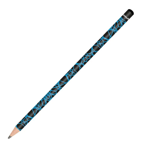 Rechizite Școlare - Creion grafit hb fara guma negru-neon eberhard faber