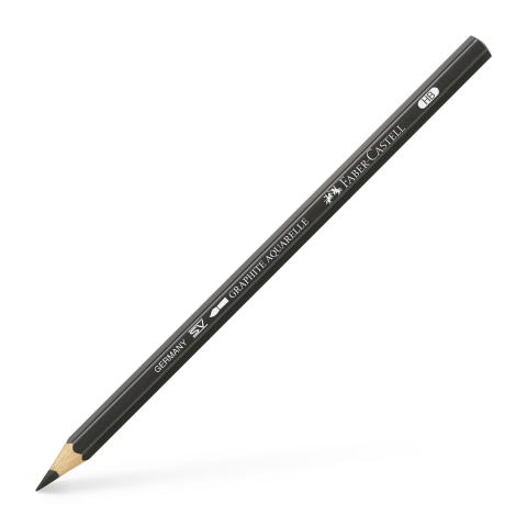 Rechizite Școlare - Creion graphite aquarelle hb faber-castell