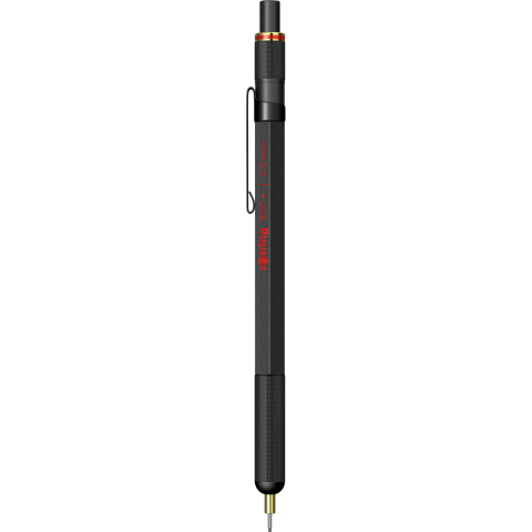 Rechizite Școlare - Creion mecanic 0.5mm ro800+ negru rotring