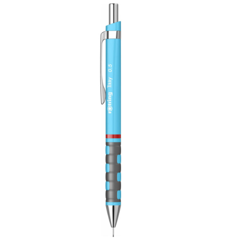 Rechizite Școlare - Creion mecanic 0.5mm tikky 3 albastru deschis rotring
