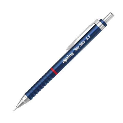 Creion mecanic 0.5mm tikky 3 albastru retro rotring [1]