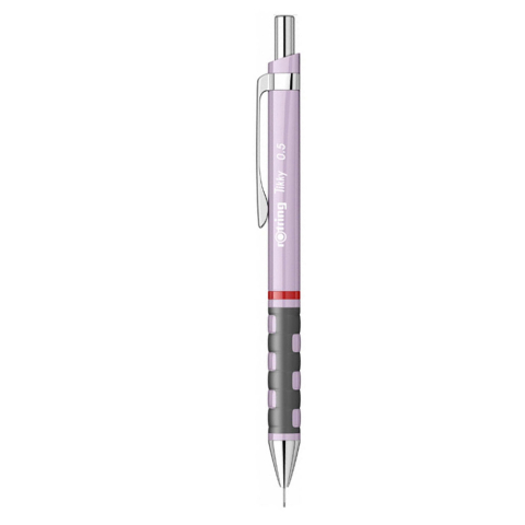 Rechizite Școlare - Creion mecanic 0.5mm tikky 3 mov sidefat rotring