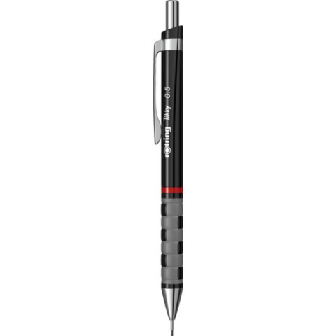Rechizite Școlare - Creion mecanic 0.5mm tikky 3 negru rotring