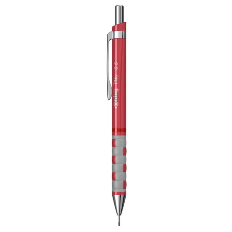 Rechizite Școlare - Creion mecanic 0.5mm tikky 3 rosu rotring