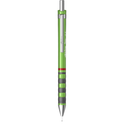Rechizite Școlare - Creion mecanic 0.5mm tikky 3 verde iarba rotring