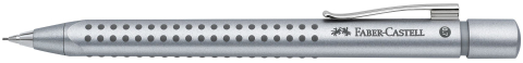 Creion mecanic 0.7mm argintiu grip 2011 faber-castell [1]