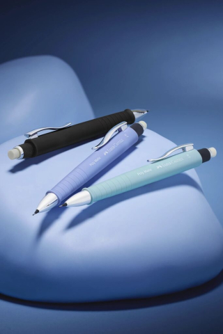Creion mecanic 0.7mm poly matic lila iris 2025 faber-castell [2]
