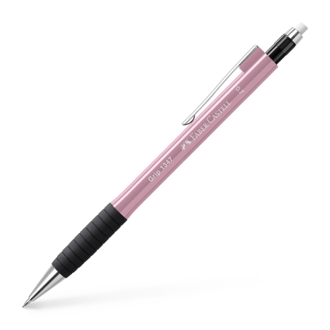 Rechizite Școlare - Creion mecanic 0.7mm rose grip 1345 faber-castell