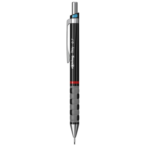 Rechizite Școlare - Creion mecanic 0.7mm tikky 3 negru rotring