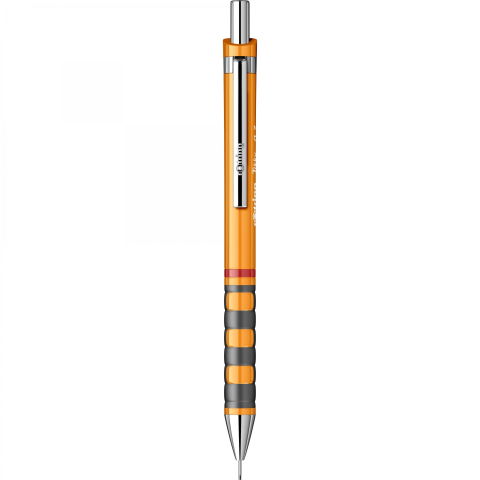 Rechizite Școlare - Creion mecanic 0.7mm tikky 3 portocaliu deschis rotring