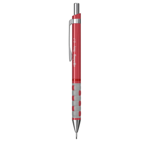 Rechizite Școlare - Creion mecanic 0.7mm tikky 3 rosu rotring.