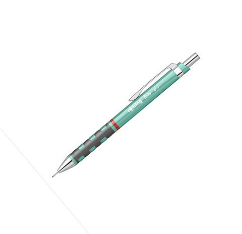 Creion mecanic 0.7mm tikky 3 verde sidefat rotring [1]