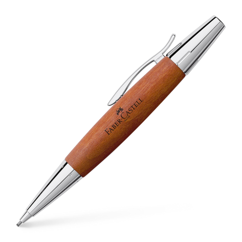 Rechizite Școlare - Creion mecanic 1.4 mm e-motion pearwood/maro deschis faber-castel