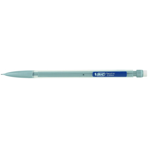 Creion mecanic Bic Matic 820958, 0.5mm, corp plastic gri, cu guma de sters [2]