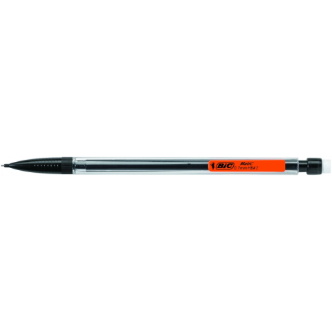 Creion mecanic Bic Matic 8209591, 0.7mm, corp plastic negru, cu guma de sters [1]