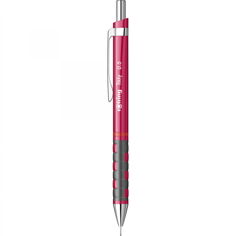 Rechizite Școlare - Creion mecanic Rotring 05mm Magenta Tikky 
