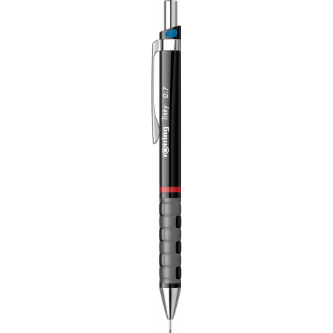 Rechizite Școlare - Creion mecanic Rotring Negru 07 Tikky 