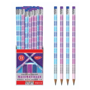 Rechizite Școlare - Creion negru matematician daco cg113