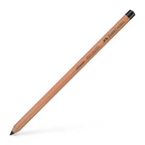 Rechizite Școlare - Creion pastel pitt negru faber-castell