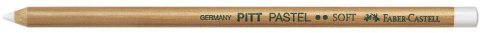 Creion pastel pitt soft alb faber-castell [1]