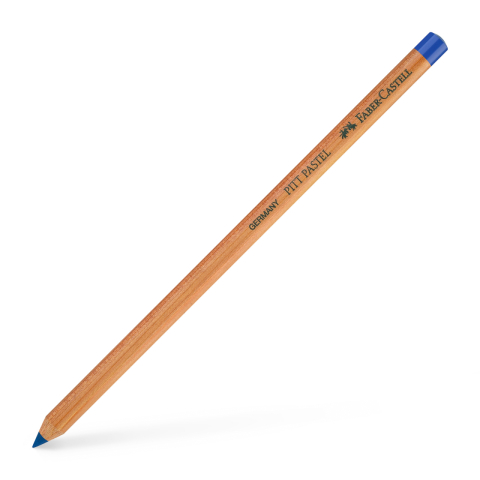 Rechizite Școlare - Creion pastell pitt albastru cobalt faber