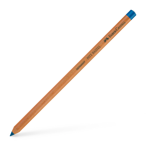Rechizite Școlare - Creion pastell pitt turcoaz albastrui faber