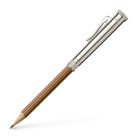 Rechizite Școlare - Creion perfect pencil argint maro graf von faber-castell