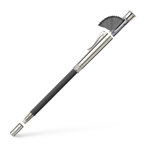 Rechizite Școlare - Creion perfect pencil platina negru graf von faber-castell