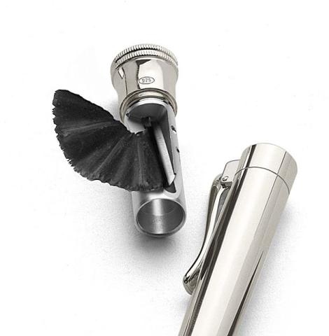 Creion perfect pencil platina negru graf von faber-castell [3]