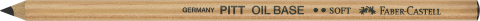 Creion ulei pastel pitt negru soft faber-castell [1]