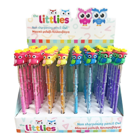 Rechizite Școlare - Creion varfuri figurina Owl The Littlies   14