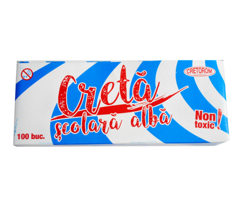 Rechizite Școlare - Creta alba 100/cut