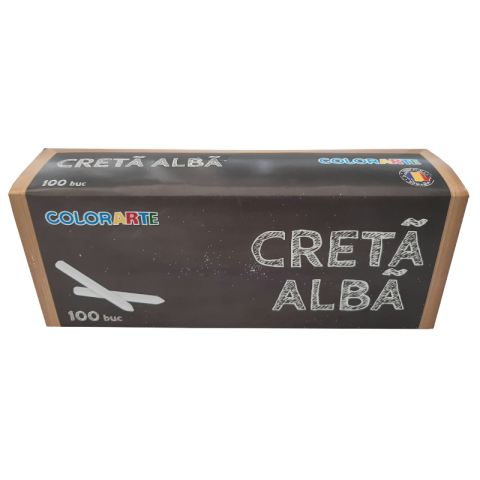Creta alba Colorarte, set 100 buc [1]