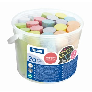 Rechizite Școlare - Creta asfalt set 20 milan