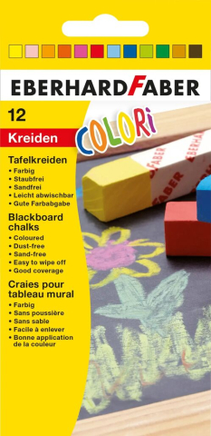 Rechizite Școlare - Creta color 12/cut eberhard faber