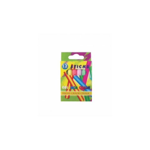 Rechizite Școlare - Creta color Cnx, 6 culori, set 12 buc