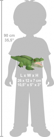 Crocodil - Jucarie Plus Wild Republic cu Sunet [5]